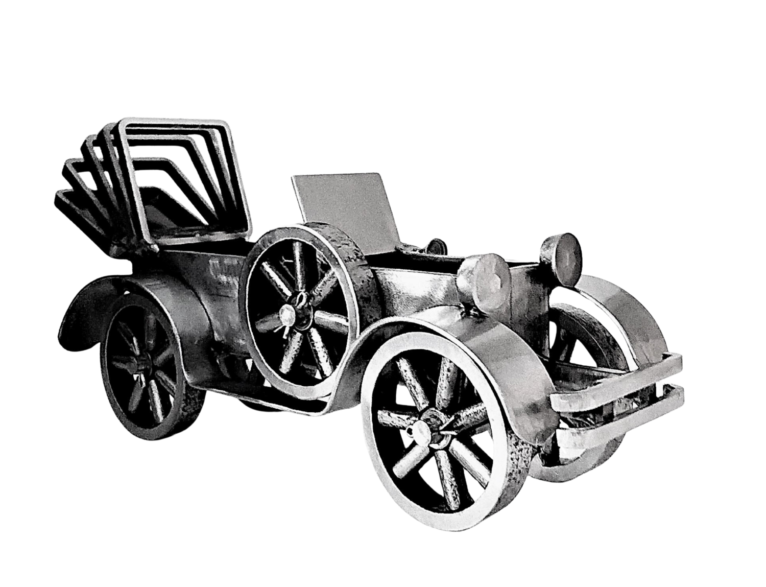 Vintage Cabriolet / Automobile - The Old Vehicles series Albert Dura Sculpture for sale