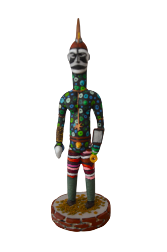 Ebo statuette by Pier Forlano, Sculpture for Sale on Select