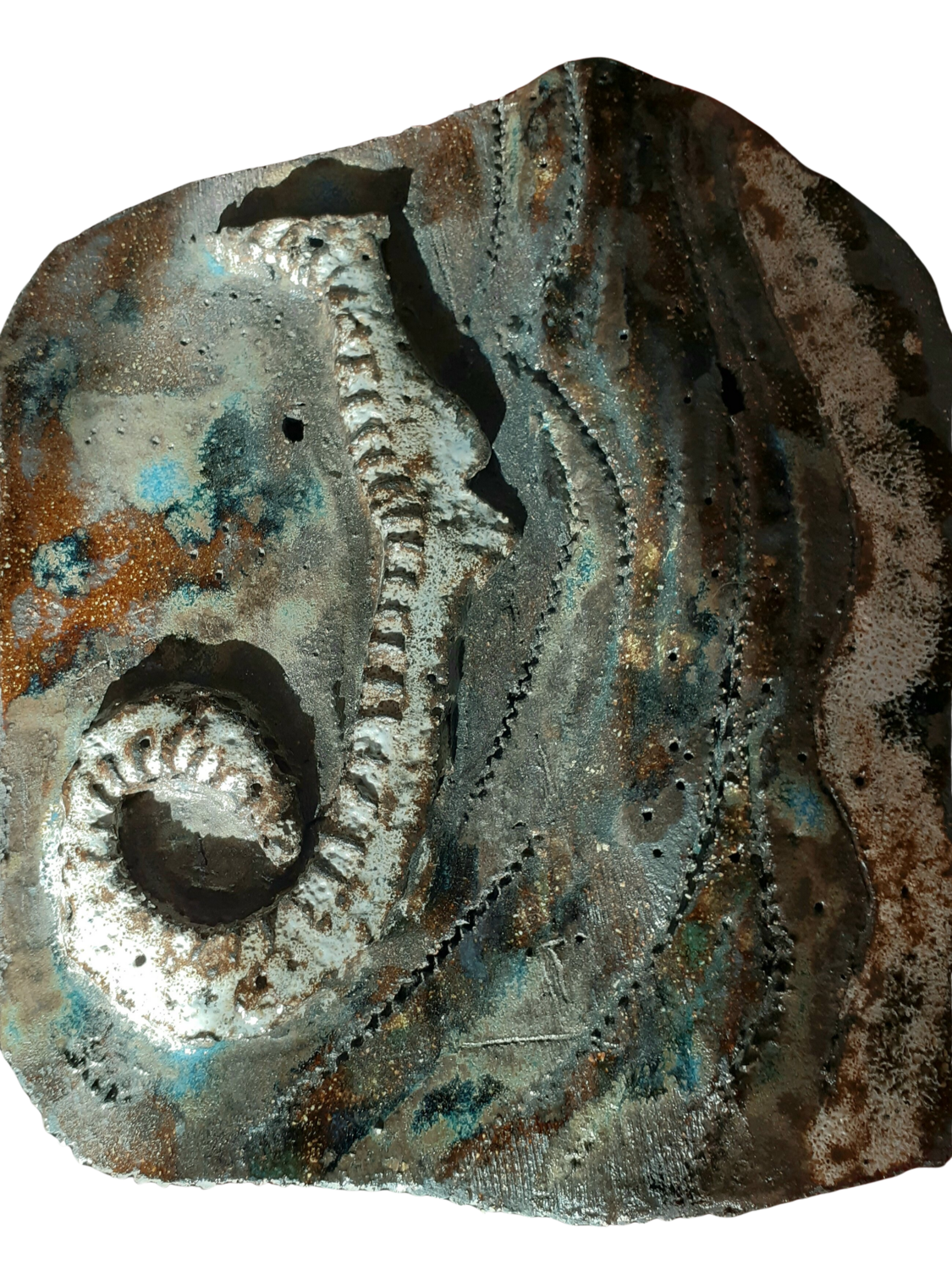 Hippocampe Sylvie Schambill Sculpture for sale