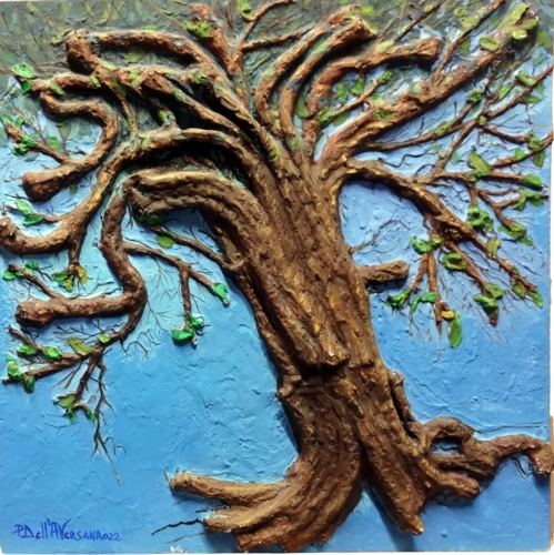 "Abero di melo" by Pietro Dell'Aversana, Sculpture for Sale on Select