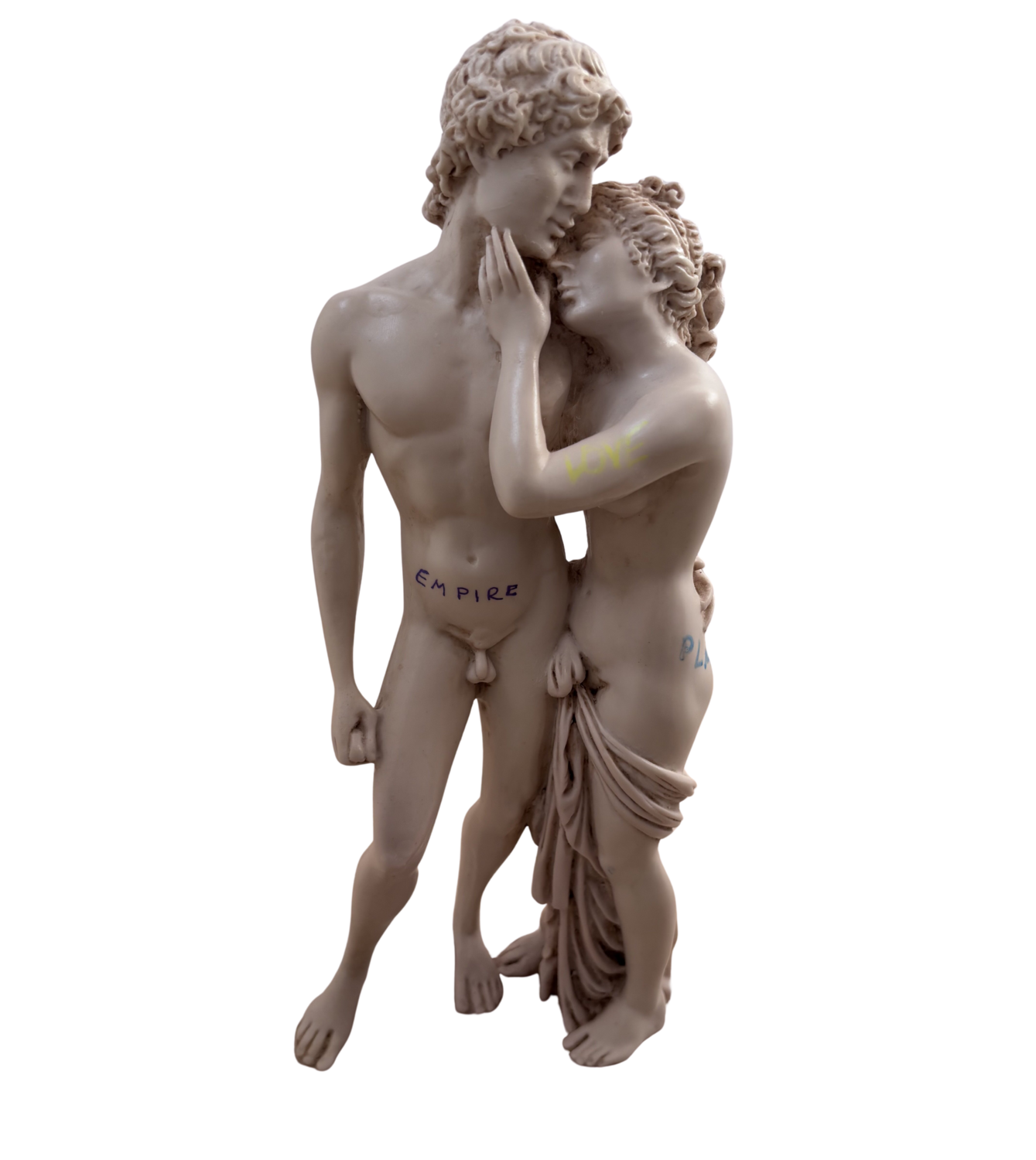 Lovers Holly Wood Sculpture for sale