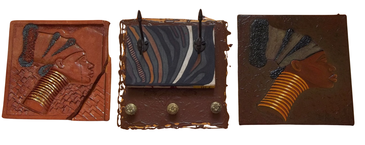 Wandgarderobe AFRIKA Sine von Schonen Sculpture for sale