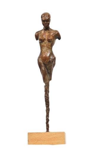 Zuri - Bronze Nude Sculpture - African Figurative by Heinrich Filter, Sculpture for Sale on Select