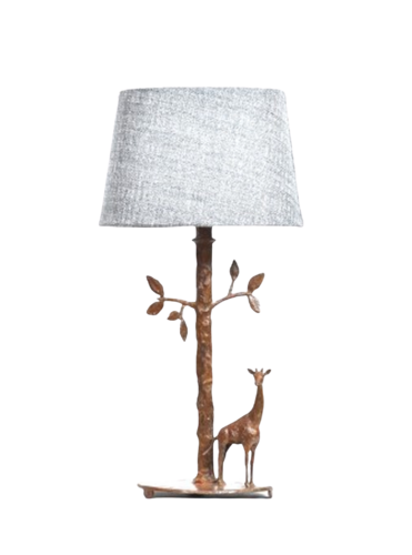 Sculptural Bronze Giraffe Table Lamp by Heinrich Filter, Sculpture for Sale on Select