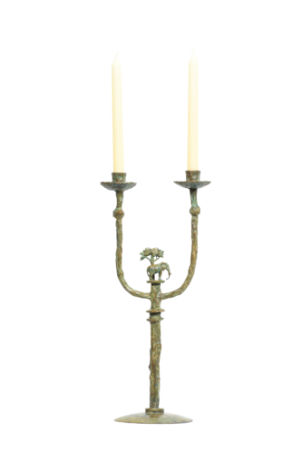 Bronze Elephant Candlestick by Heinrich Filter, Sculpture for Sale on Select