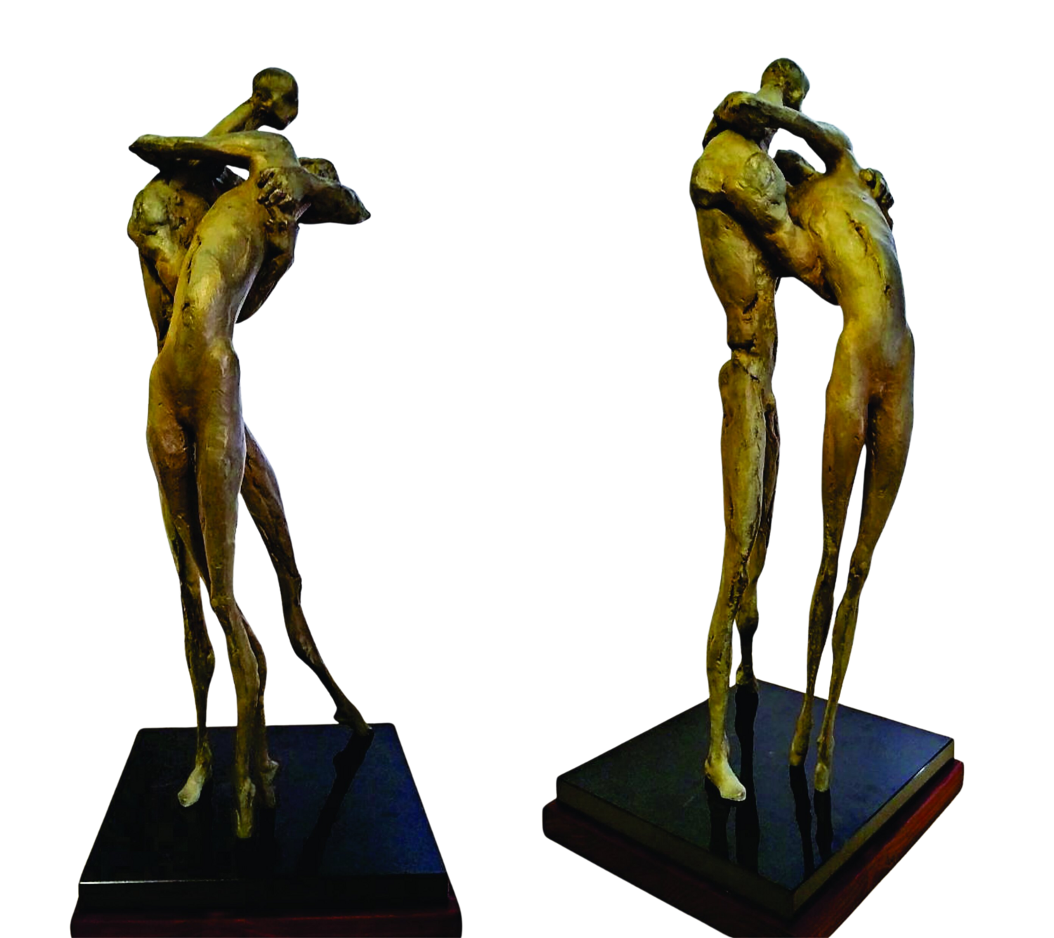 Ballet Couple Maureen Quin Sculpture for sale