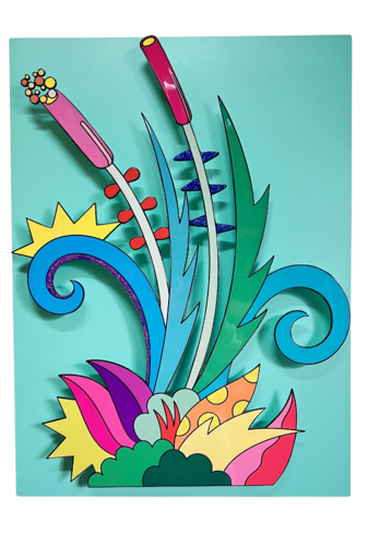 Flowerpop by Massimo Sansavini, Sculpture for Sale on Select