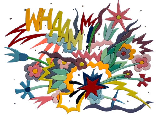 Whaam! by Massimo Sansavini, Sculpture for Sale on Select