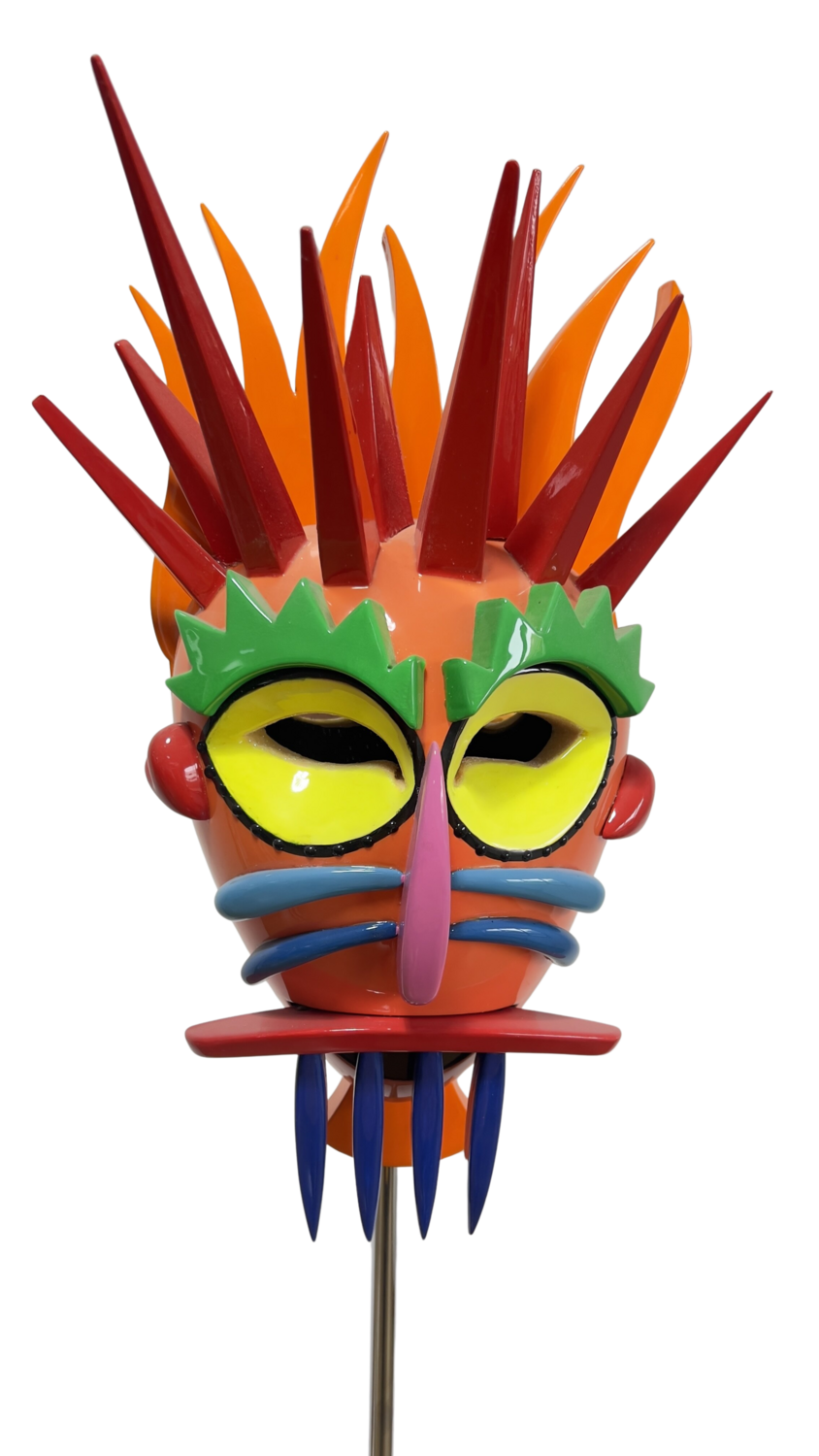 Mask 5 Massimo Sansavini Sculpture for sale