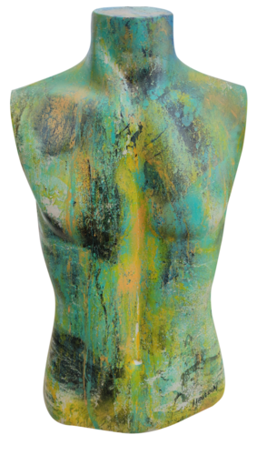 Torso turquesa by Joan Llaverias, Sculpture for Sale on Select