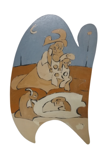 ASPETTANDO GODOT by Denise Mastel, Sculpture for Sale on Select