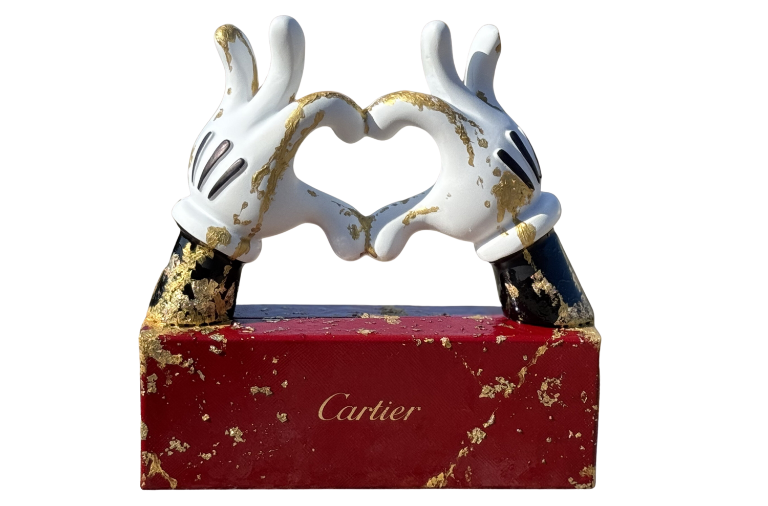 "Love, Gold and Cartier"" Olaf Neumann Sculpture for sale