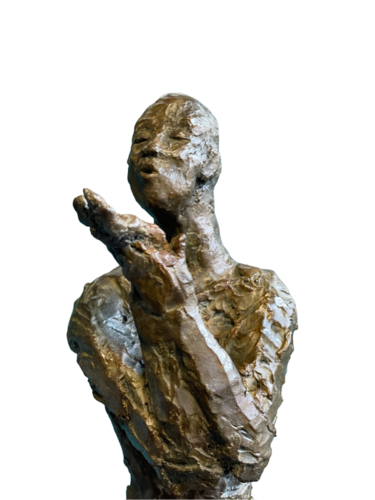 Le souffle by Delphine Vanpoperinghe-Logié, Sculpture for Sale on Select