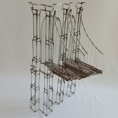 Brooklyn Bridge von Jacques-Etienne Henry, Skulptur kaufen auf Select