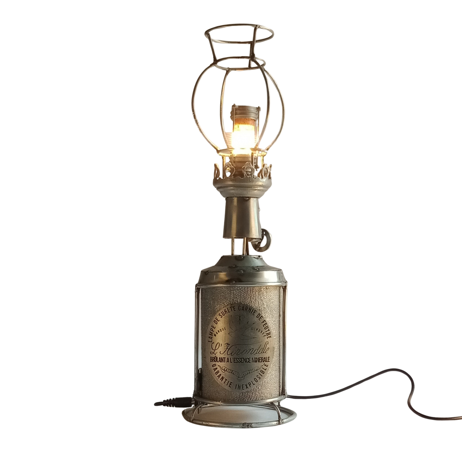 la véritable lampe "hirondelle" Jacques-Etienne Henry Sculpture for sale