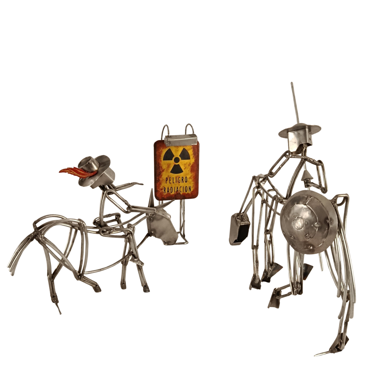 Don Quichotte 2.0 Jacques-Etienne Henry Sculpture for sale