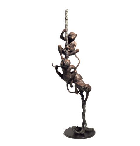 Baby Baboons by Barry Jackson, Sculpture for Sale on Select