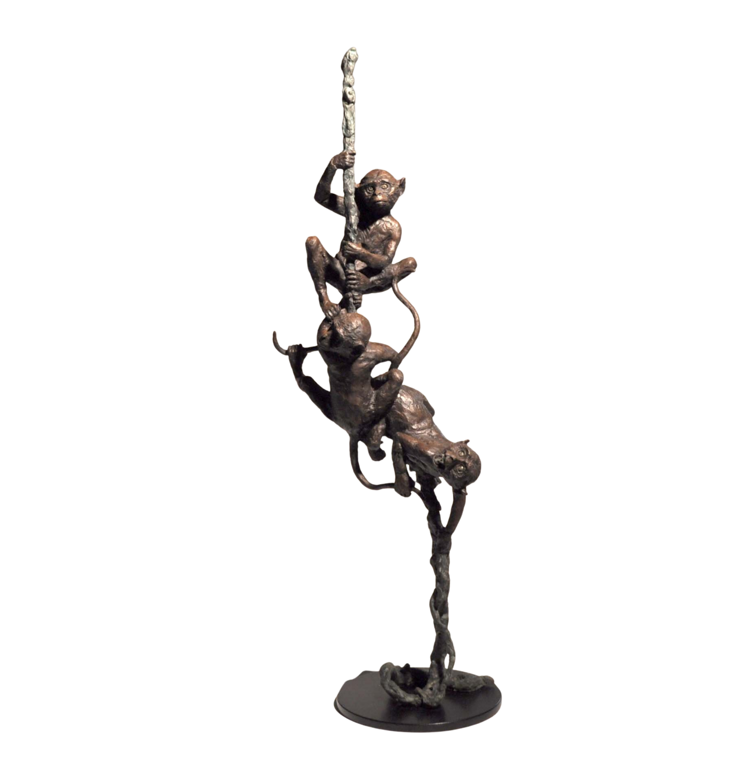 Baby Baboons Barry Jackson Sculpture for sale
