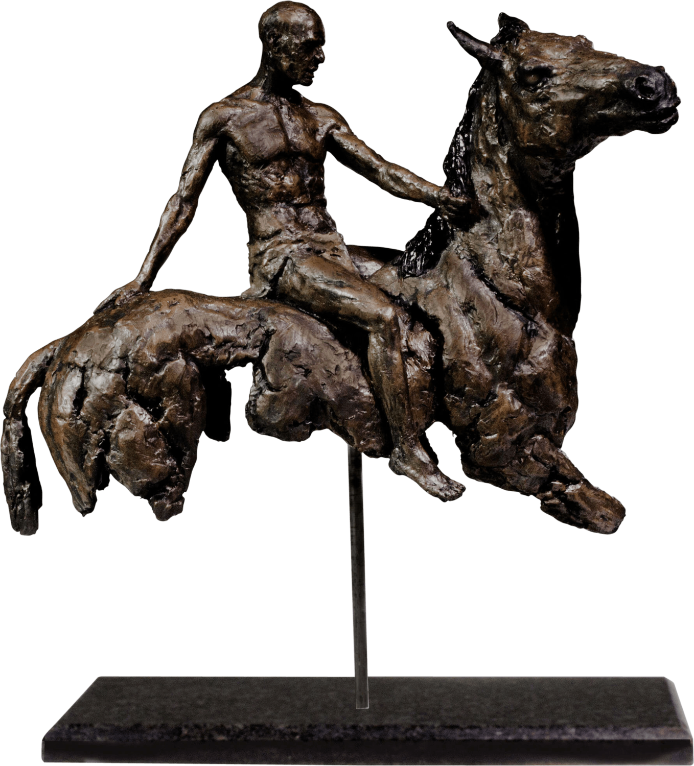 Horse Rider. Resin Artist Proof (Limited edition) Barry Jackson Sculpture for sale