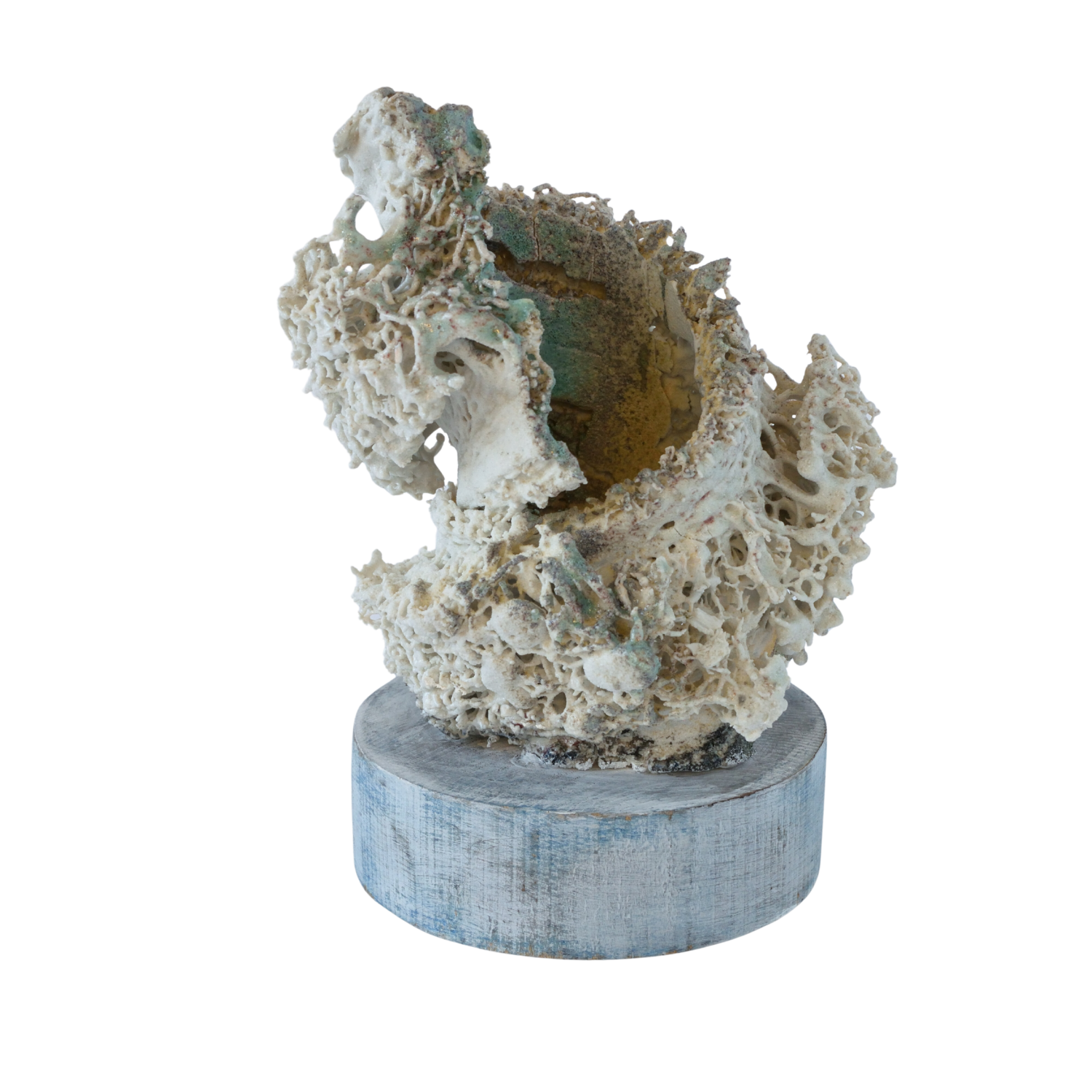 Éclosion minérale / Mineral Bloom Asmae Laraqui Sculpture for sale