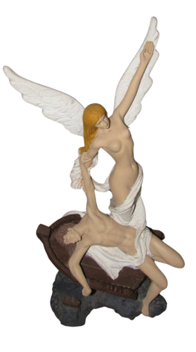 os anjo das mulher que salvou a vida a humanidade - dedicatória as mulheres by Celso PREI, Sculpture for Sale on Select