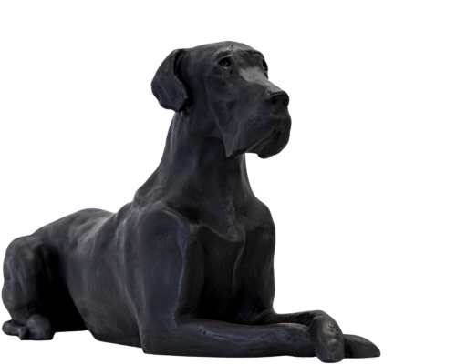 Bronze Dogge "Fee" | Limited Edition by DOGFINEART, Sculpture for Sale on Select