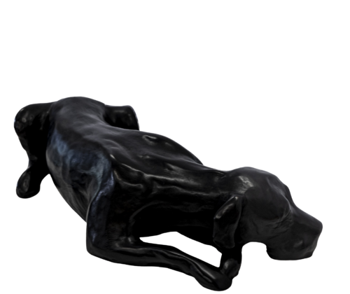 Schlafender Hund | Limited Edition by DOGFINEART, Sculpture for Sale on Select