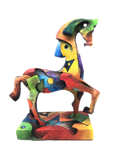 Caballo al trote by Rodolfo Navarro García, Sculpture for Sale on Select