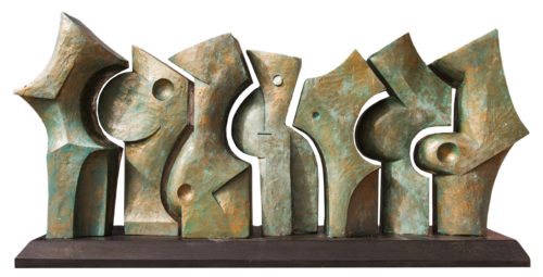 7 People by Rodolfo Navarro García, Sculpture for Sale on Select