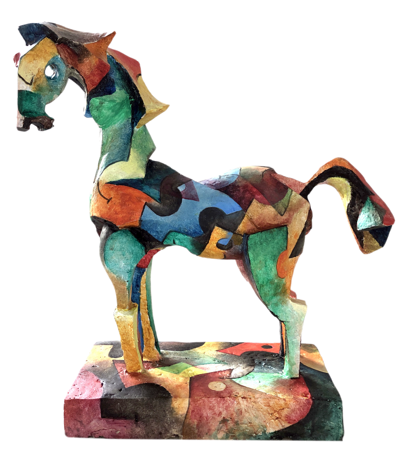 Caballo recto Rodolfo Navarro García Sculpture for sale