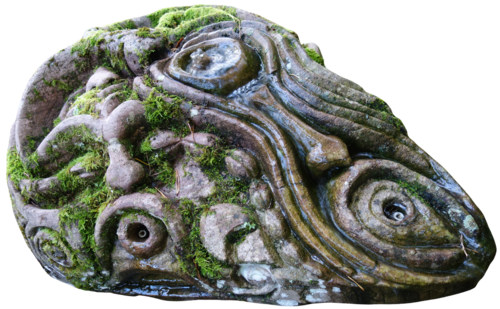 Keltischer Quellstein, Druidenstein by Tilo Tscheulin, Sculpture for Sale on Select