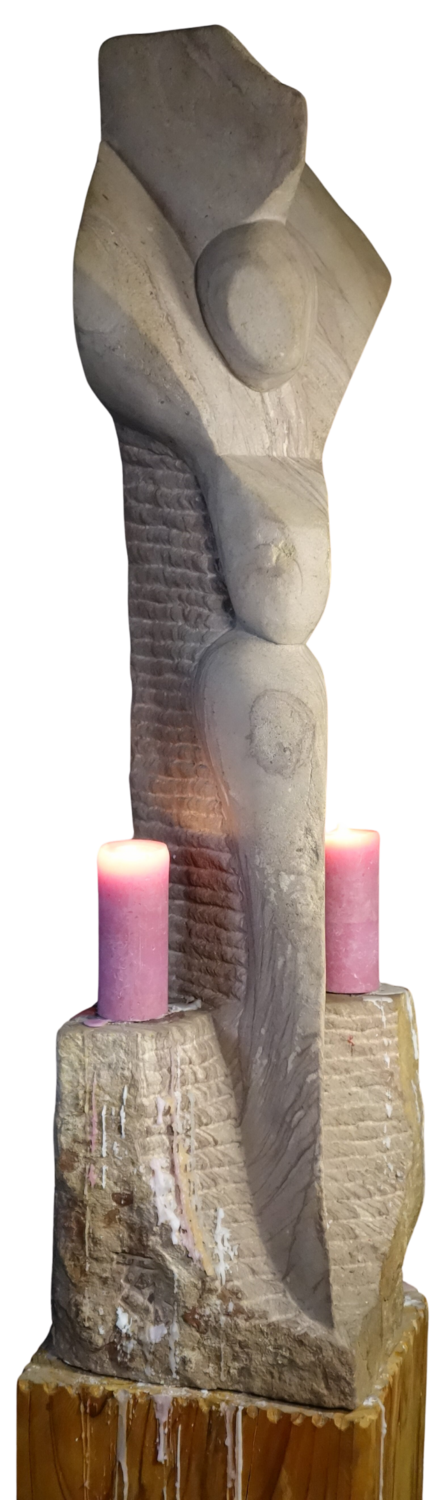 Purple One Tilo Tscheulin Sculpture for sale