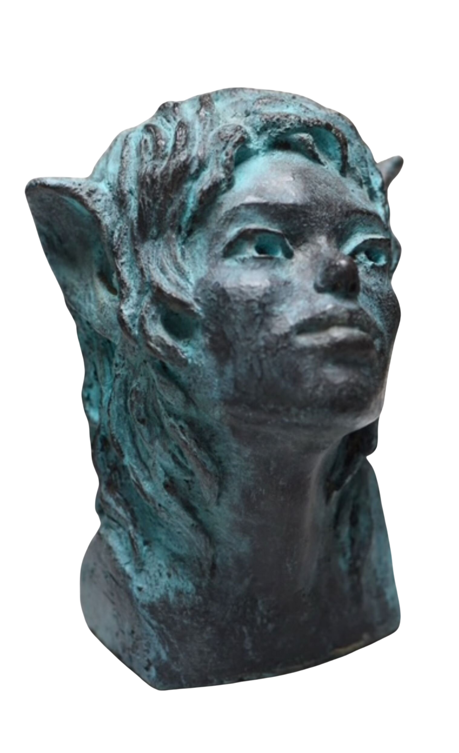 Elfe du jardin Lisa Deck Sculpture for sale