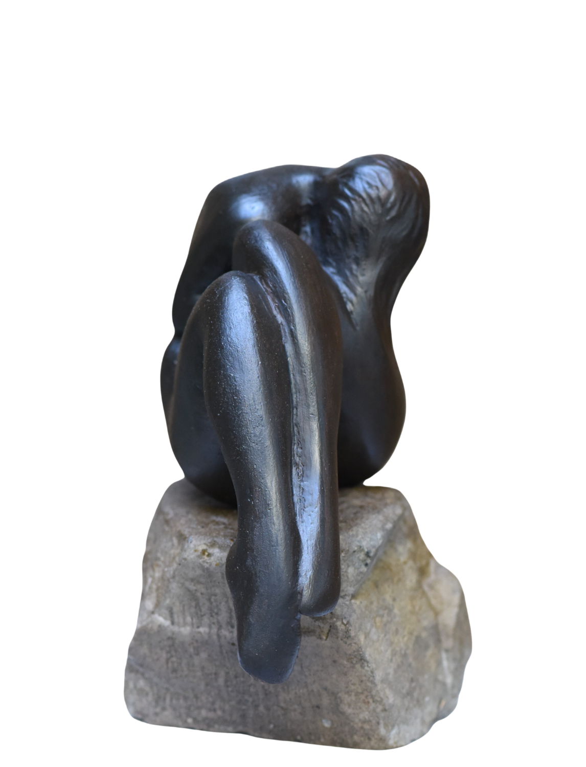 Divine sur rocher Lisa Deck Sculpture for sale