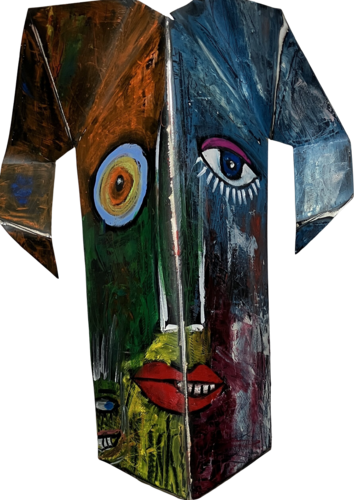 Tête métal by Eric Doisy, Sculpture for Sale on Select