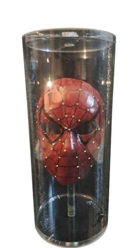 Swarowsky Marvel Mask  1/3 "Spiderman" by Simone Grenzi, Sculpture for Sale on Select