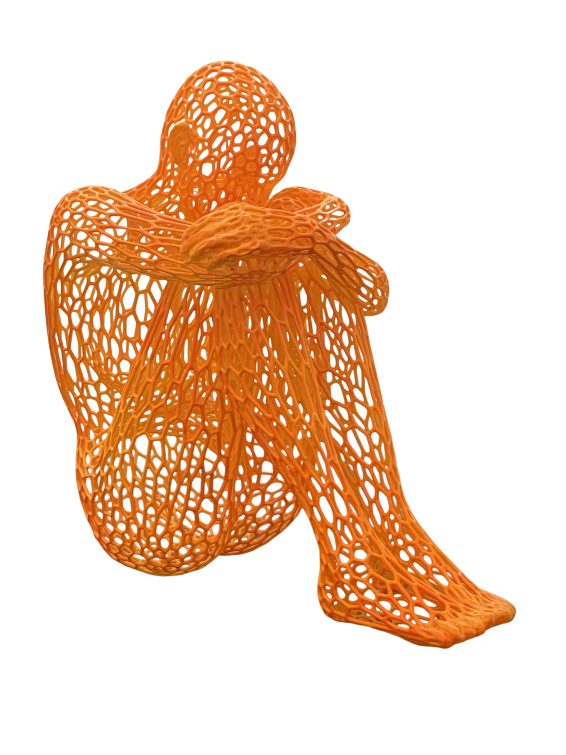 Highly Sensitive Person (Arancio Florida) Giacomo Toth Sculpture for sale