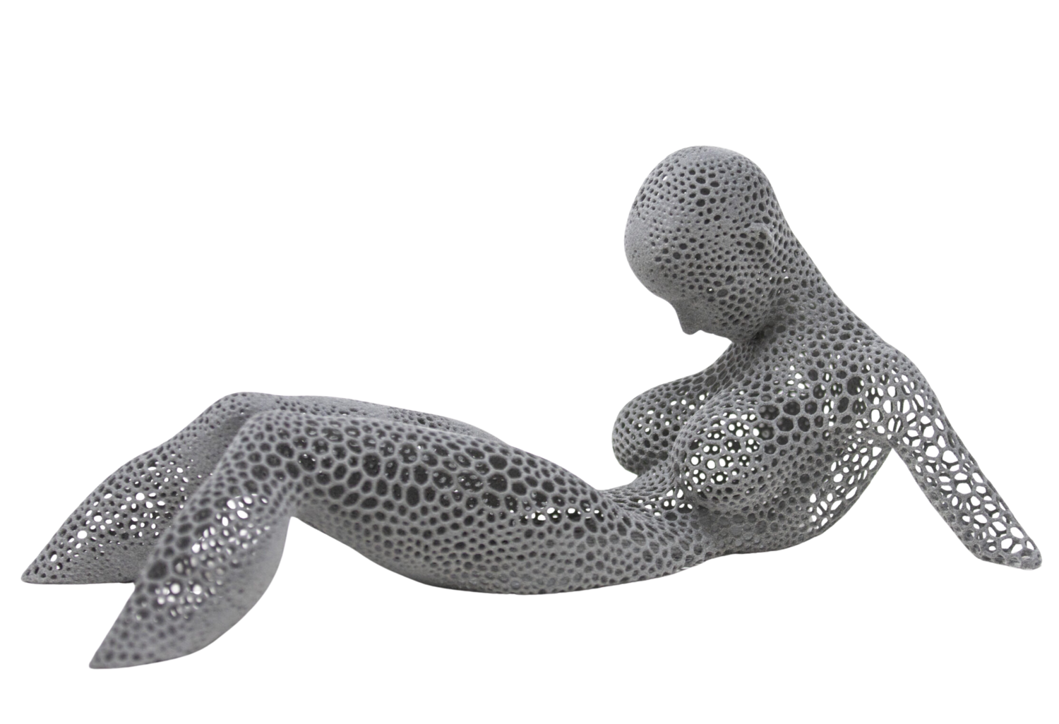 Rinascita (Grigio) Giacomo Toth Sculpture for sale