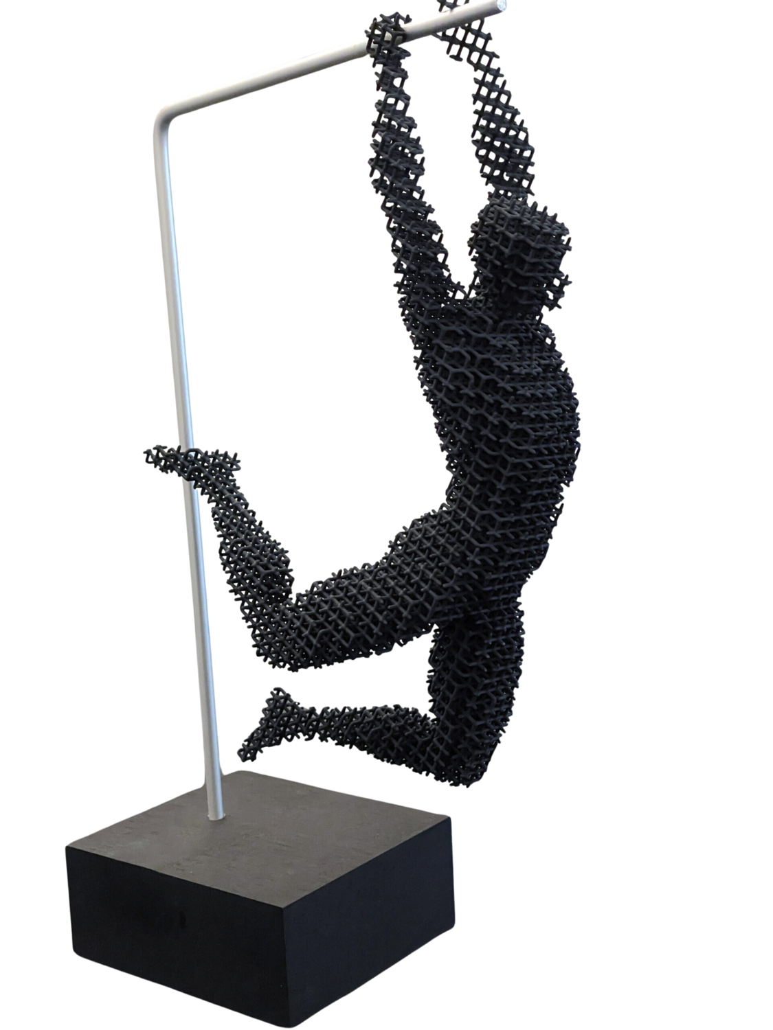 Resistenza (Nero) Giacomo Toth Sculpture for sale