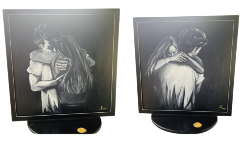 Two Sides of One Moment by Beáta Fekete-Vincze, Sculpture for Sale on Select