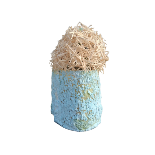 Abri bleu by yves minssart, Sculpture for Sale on Select