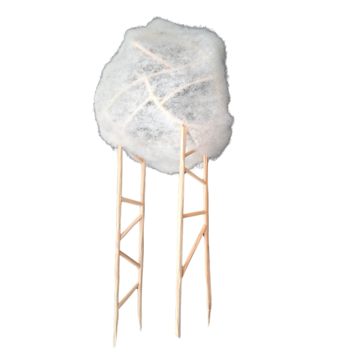 Nuage suspendu by yves minssart, Sculpture for Sale on Select