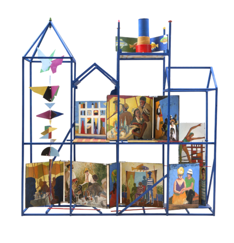 LA MAISON DES CANOTTIERS by Sergio Franzosi, Sculpture for Sale on Select