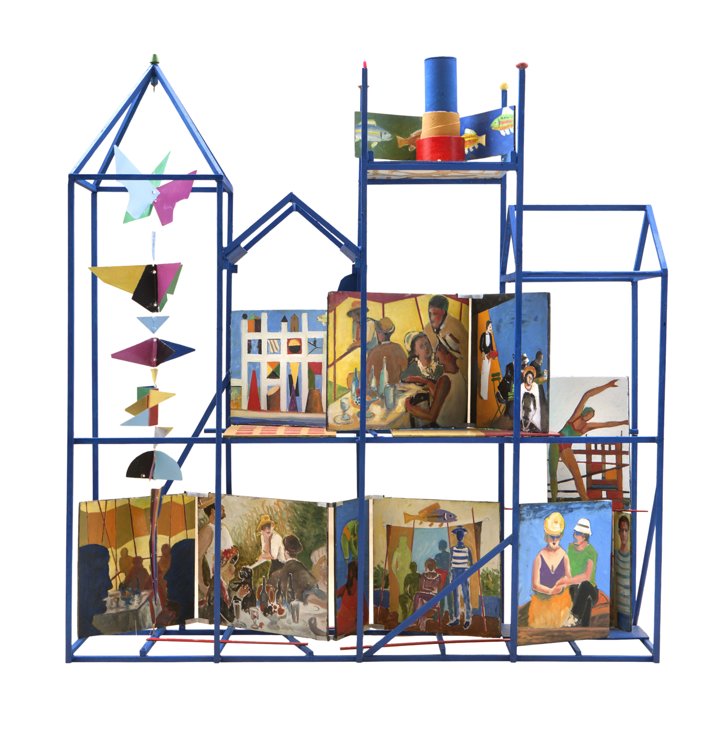 LA MAISON DES CANOTTIERS Sergio Franzosi Sculpture for sale