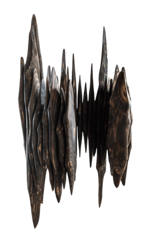 Vibration - circular version by Matteo Cecchinato, Sculpture for Sale on Select