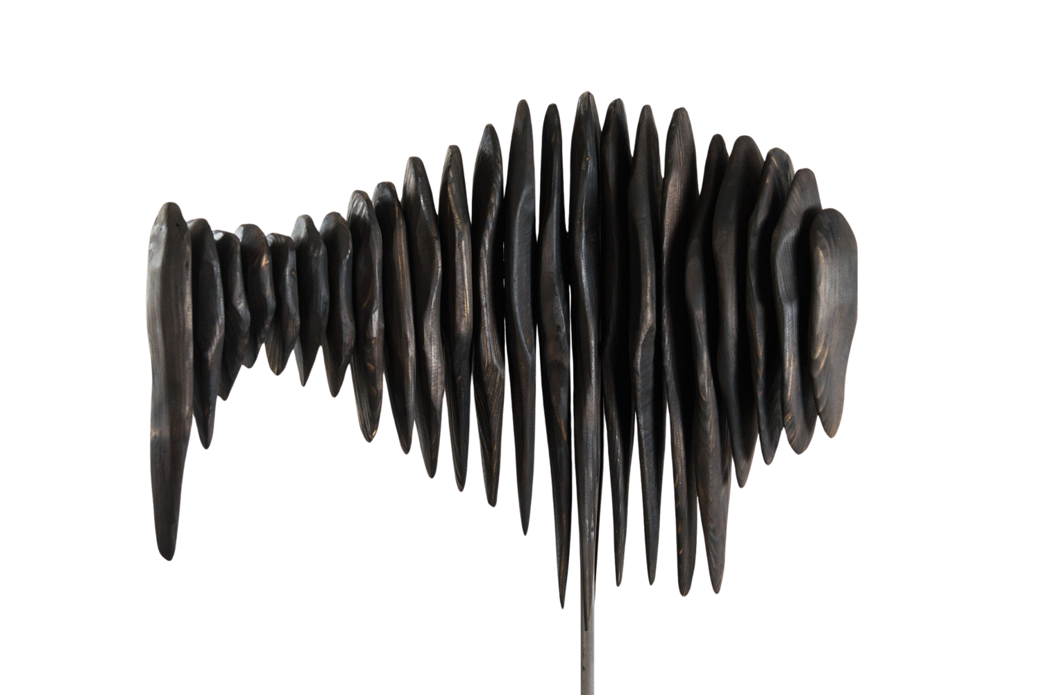 Fish-burnt version Matteo Cecchinato Sculpture for sale