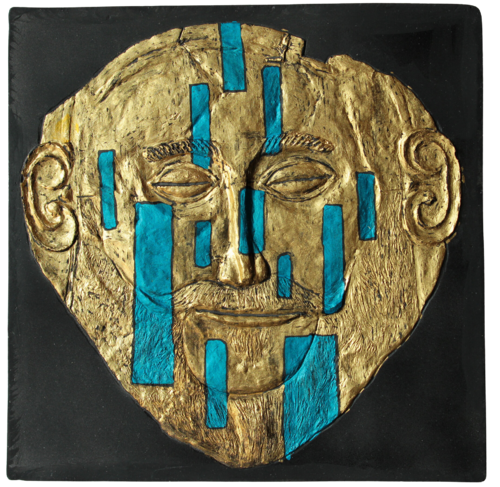 Maschera di Agamennone (29-06-25) by Nunzio Capece, Sculpture for Sale on Select