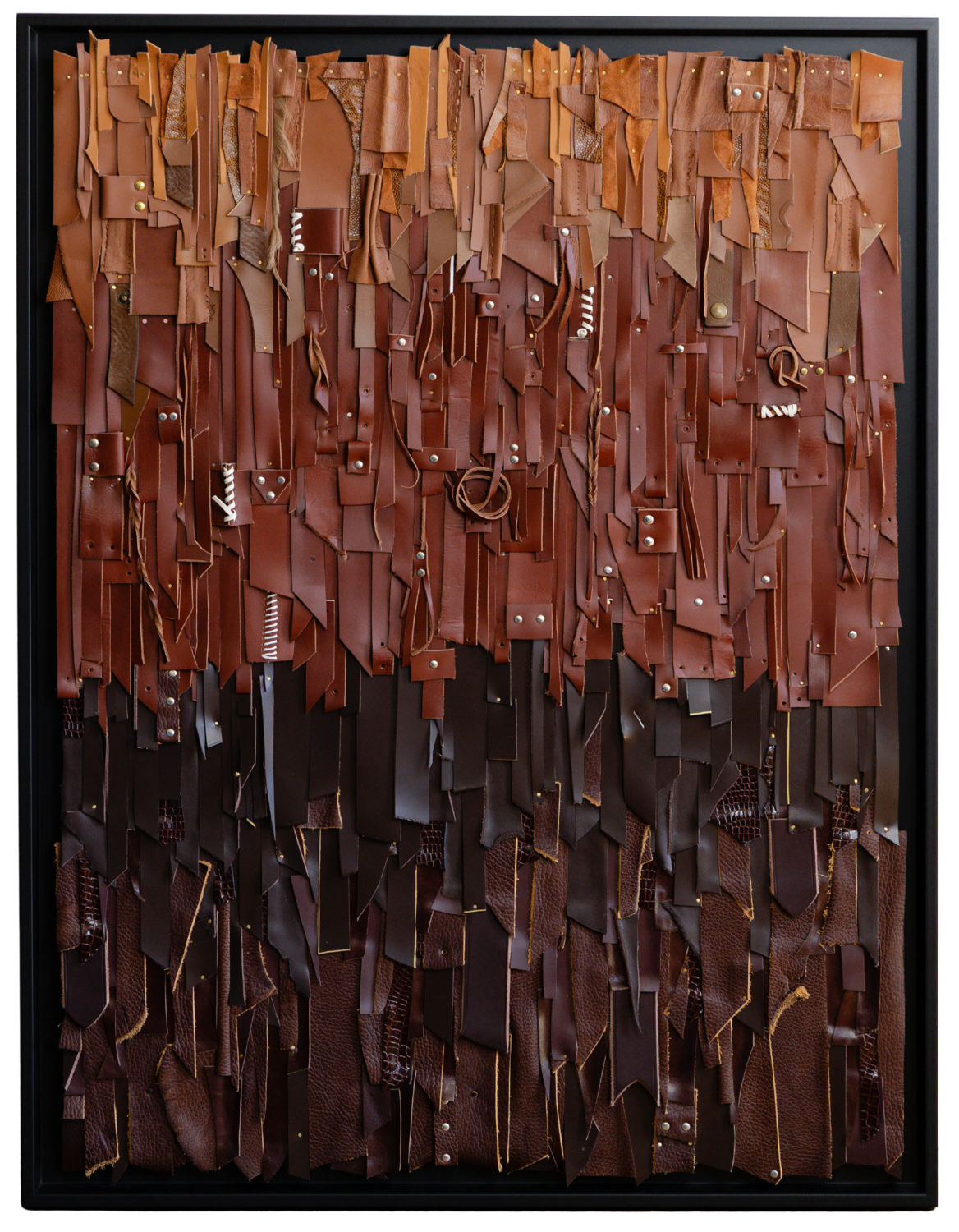 À la lisière du temps - Copeaux terrestres Aurélie Pellat Sculpture for sale