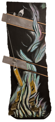 Corrupted Flame by Kim Niklas George, Sculpture for Sale on Select
