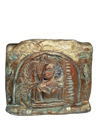" L' Aube sacrée" by Monika Podsadna, Sculpture for Sale on Select